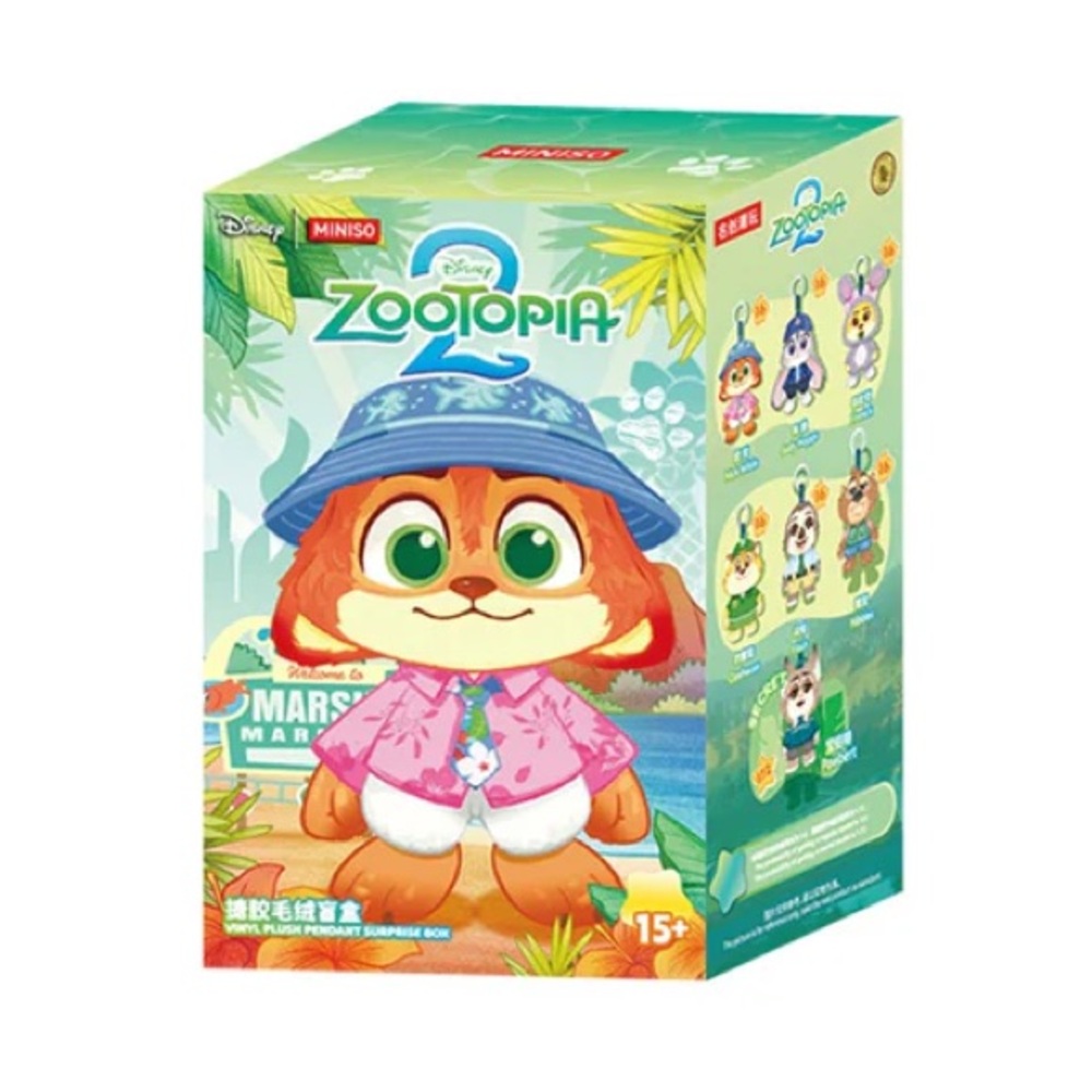 AUTHENTIC MINISO x Disney Zootopia 2 Daily Life Vinyl Plush Sealed Blind Box